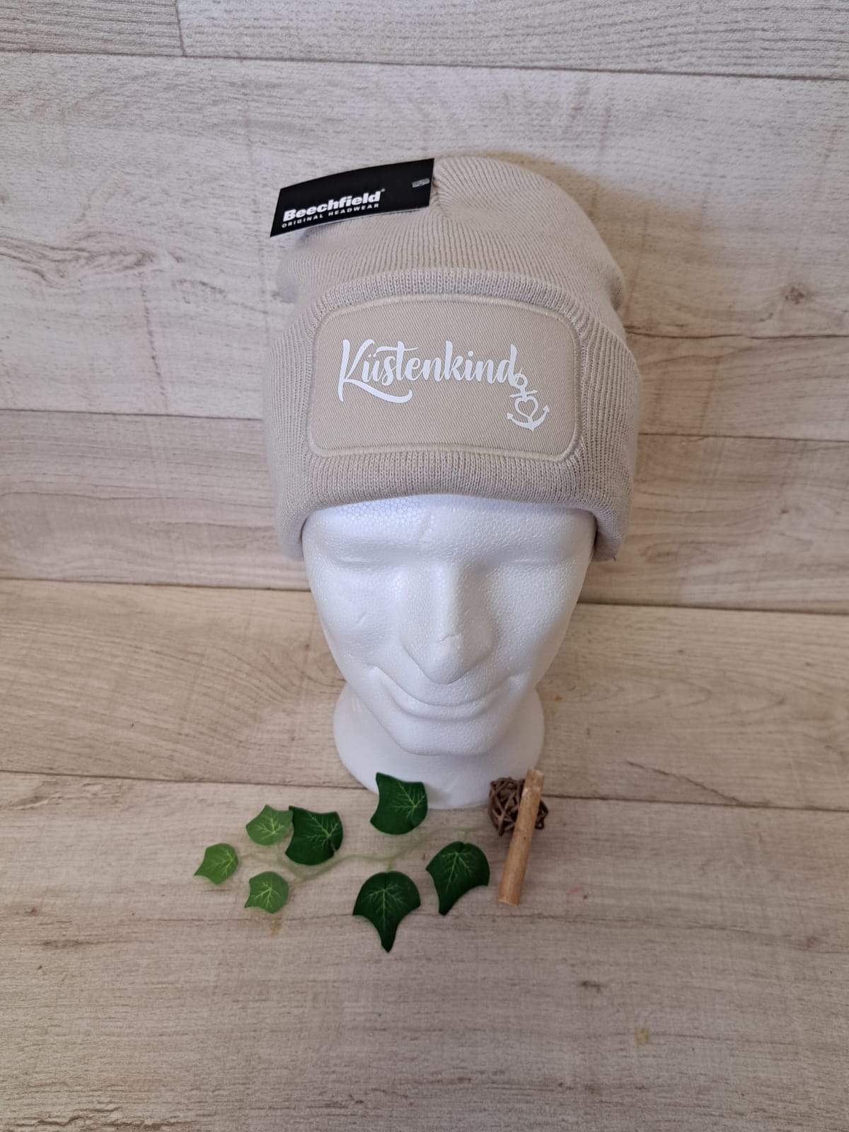 Beanie Mütze mit Spruch "Küstenkind"
