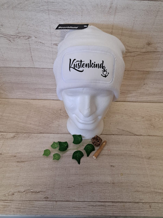 Beanie Mütze mit Spruch "Küstenkind"