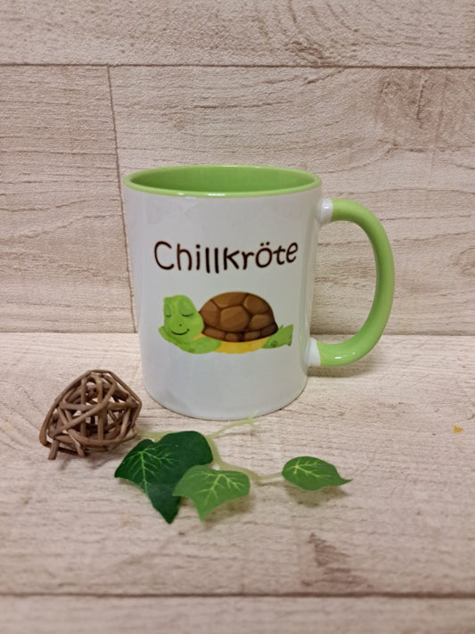 Tasse "Chillkröte"