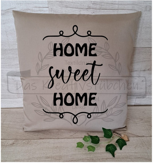 Kissen "Home sweet Home"