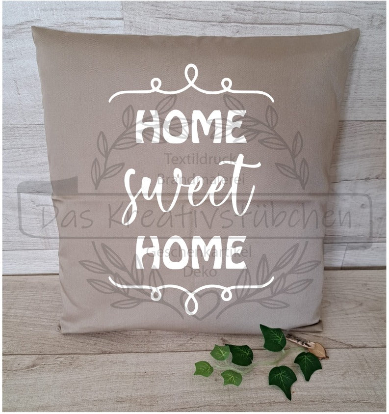 Kissen "Home sweet Home"