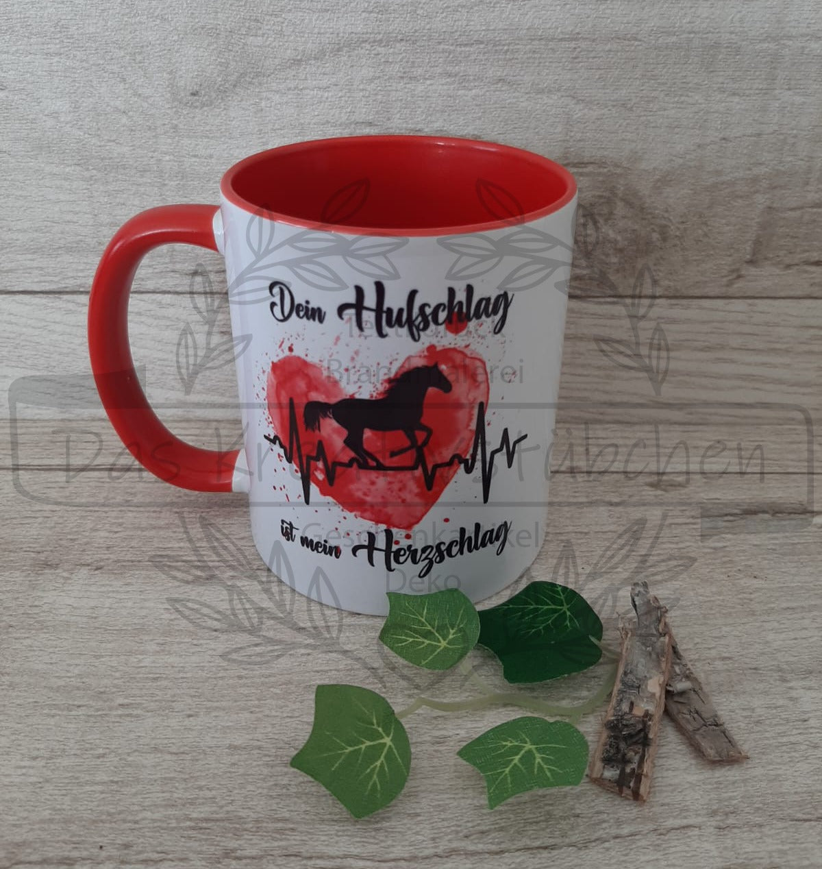 Tasse "Dein Hufschlag ist mein Herzschlag"