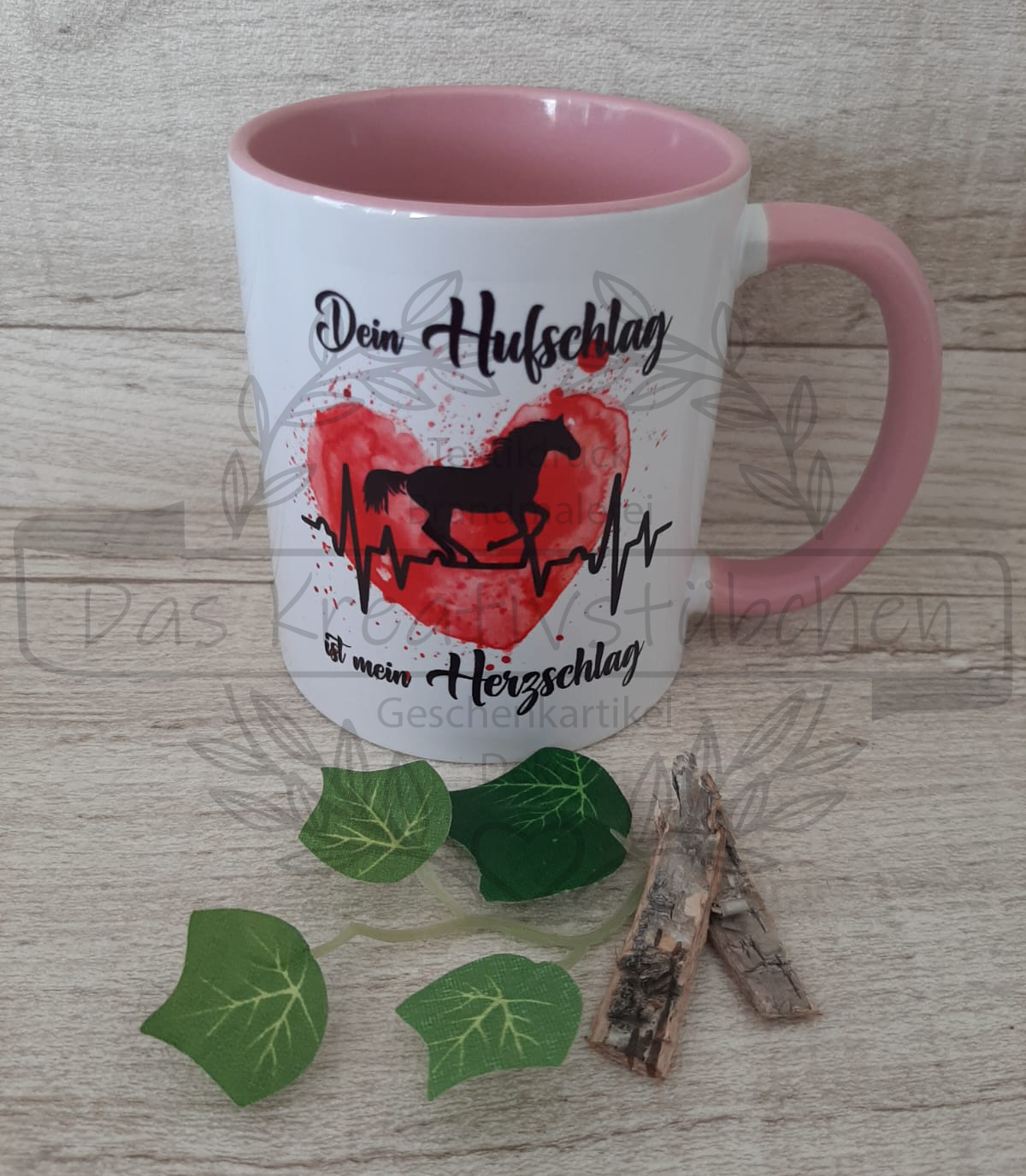Tasse "Dein Hufschlag ist mein Herzschlag"