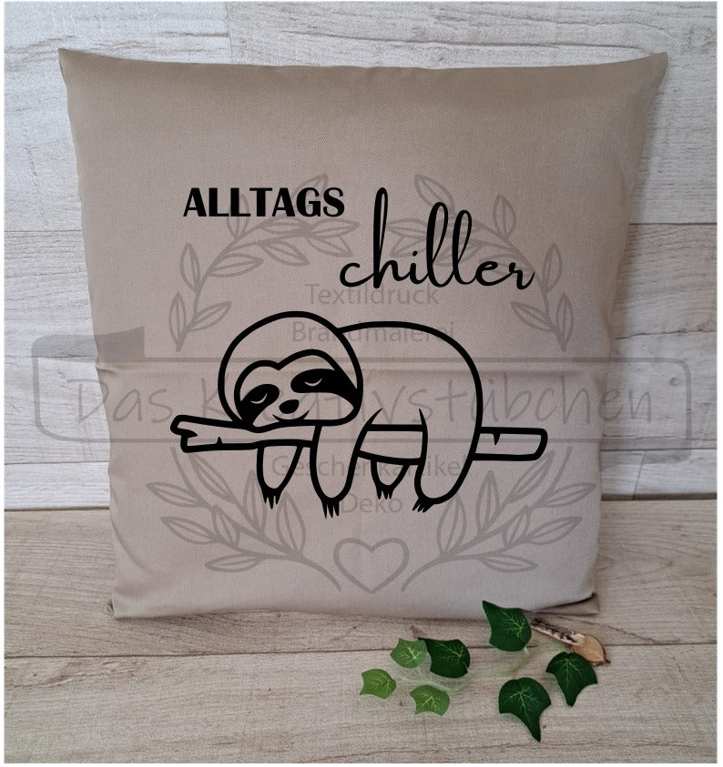 Kissen "Alltagschiller"