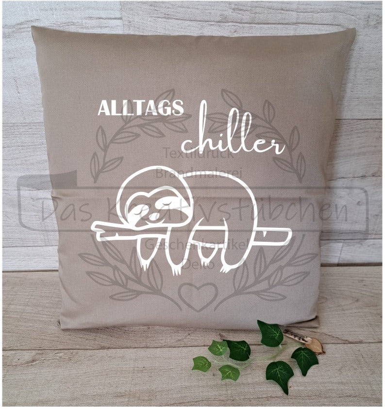 Kissen "Alltagschiller"